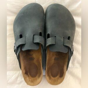 Birkenstock Boston Mule Clog. 39. Black.